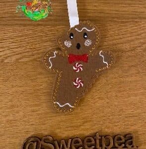 Sweetpea's Handmade Gingerbread Bitten Collection - Bitten Head and Leg