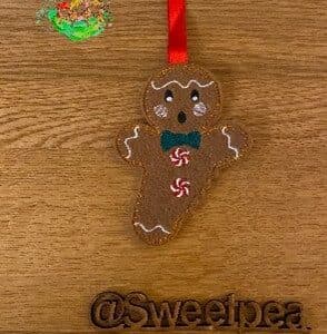 Sweetpea's Handmade Gingerbread Bitten Collection - Bitten Leg