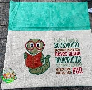 Sweetpea's Handmade Reading Cushion Collection - Bookworm