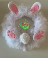 Sweetpea's Handmade Wreath Collection - Spring Bunny