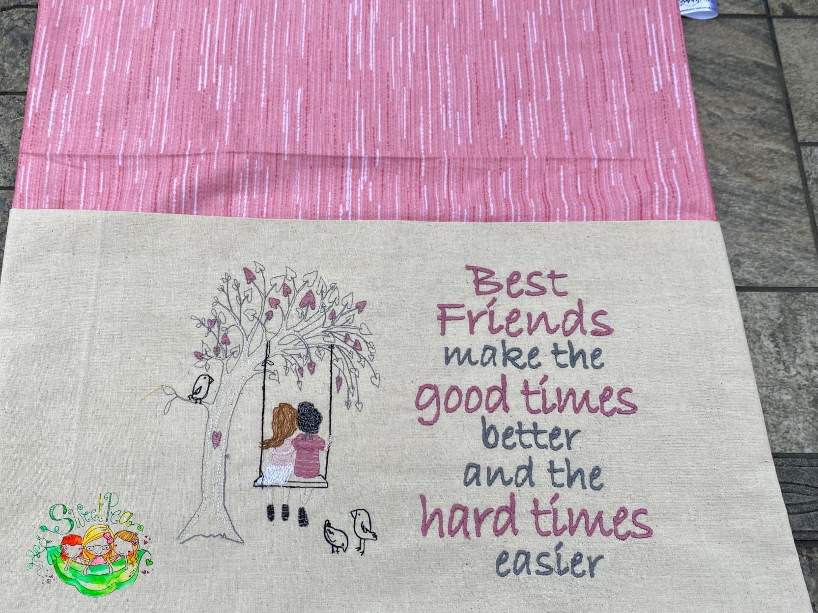 Sweetpea's Handmade Reading Cushion Collection - Friend Tree Best Friends