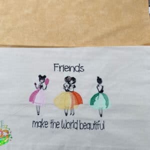 Sweetpea's Handmade Reading Cushion Collection - Friends Wonderful World