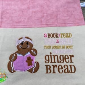 Sweetpea's Handmade Reading Cushion Collection - Gingerbread Girl