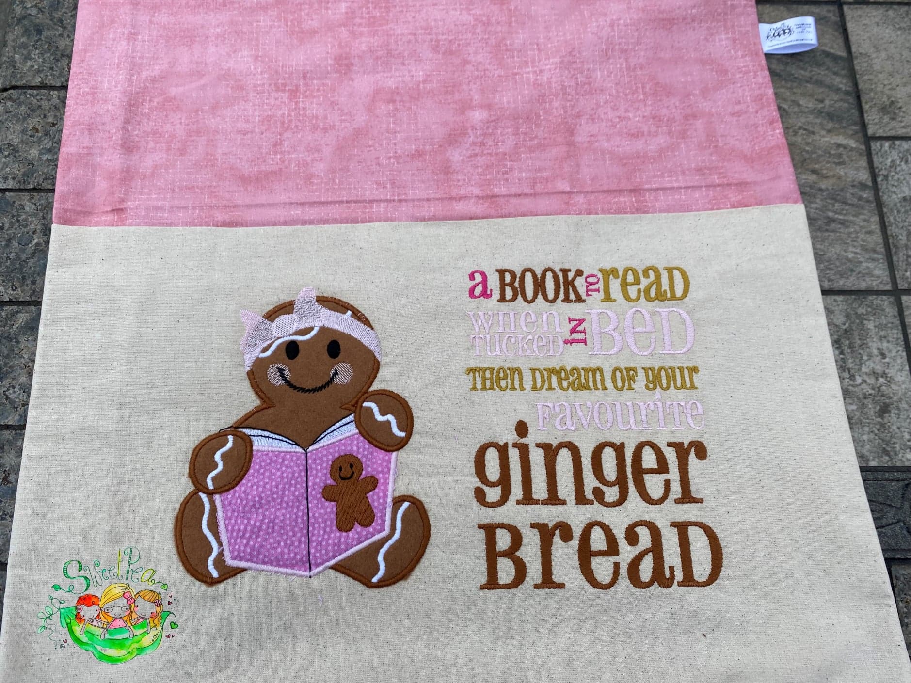 Sweetpea's Handmade Reading Cushion Collection - Gingerbread Girl