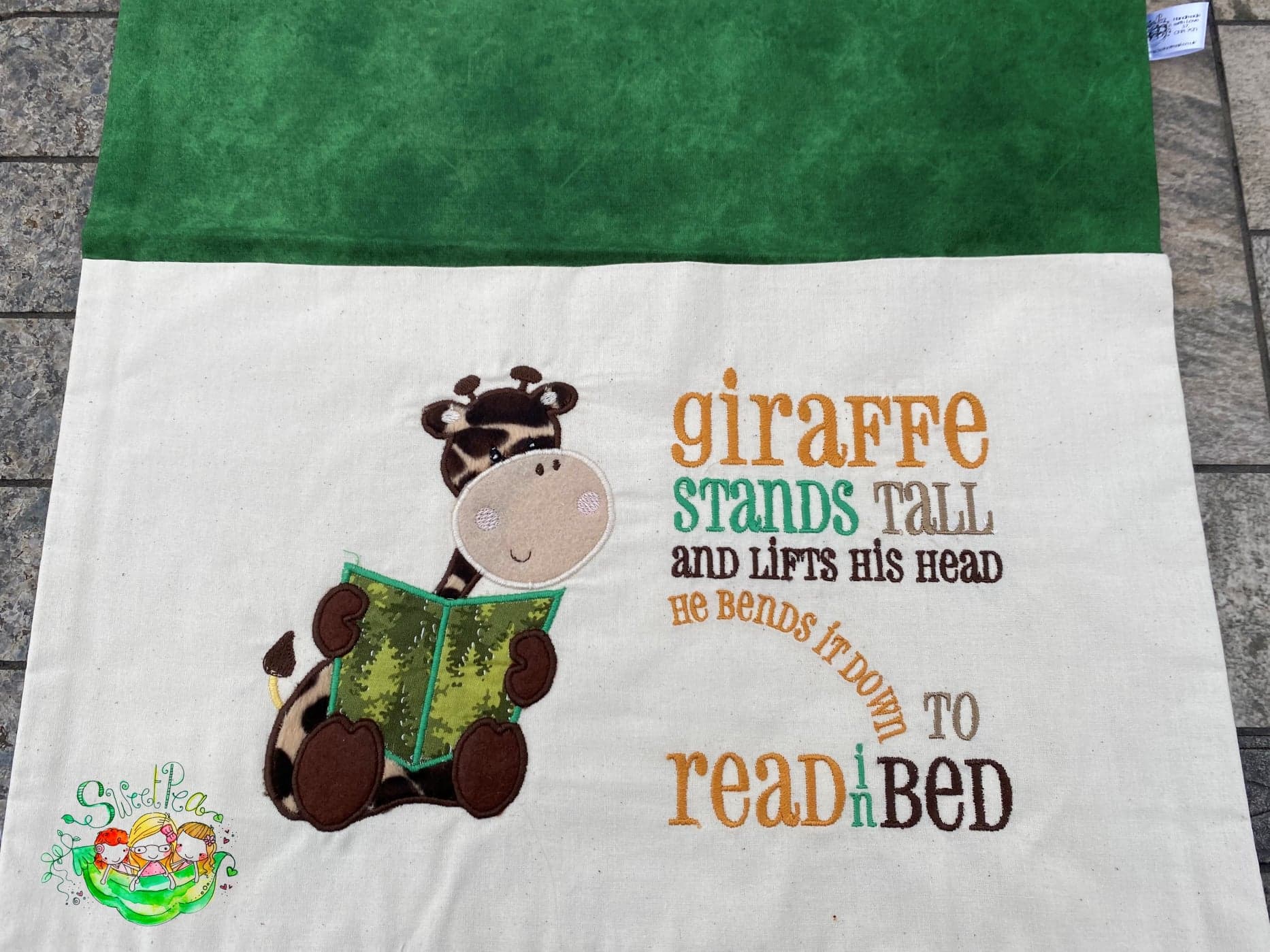 Sweetpea's Handmade Reading Cushion Collection - Giraffe