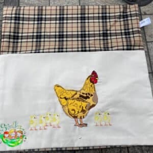 Sweetpea's Handmade Reading Cushion Collection - Hen