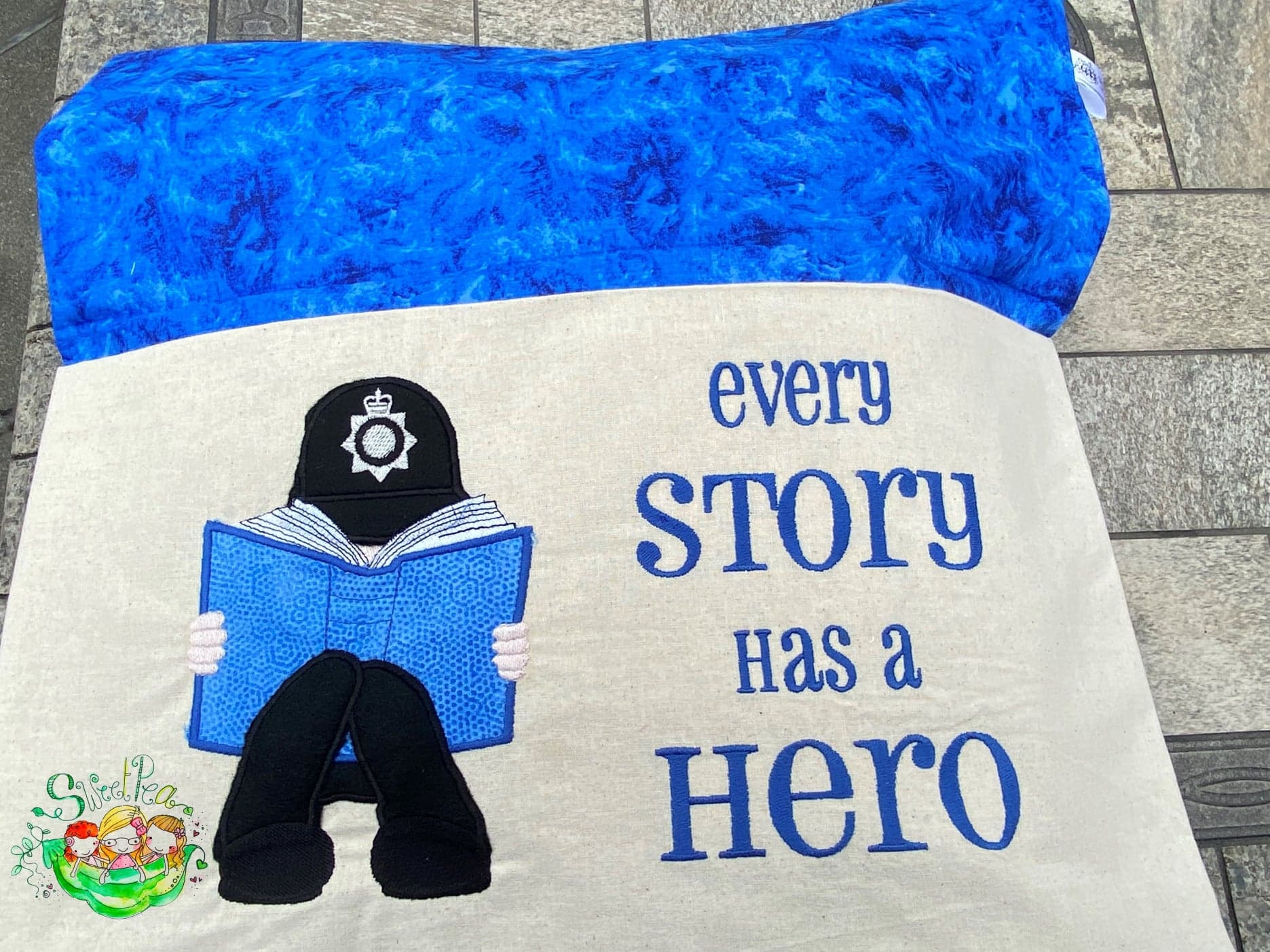 Sweetpea's Handmade Reading Cushion Collection - Hero Bobby