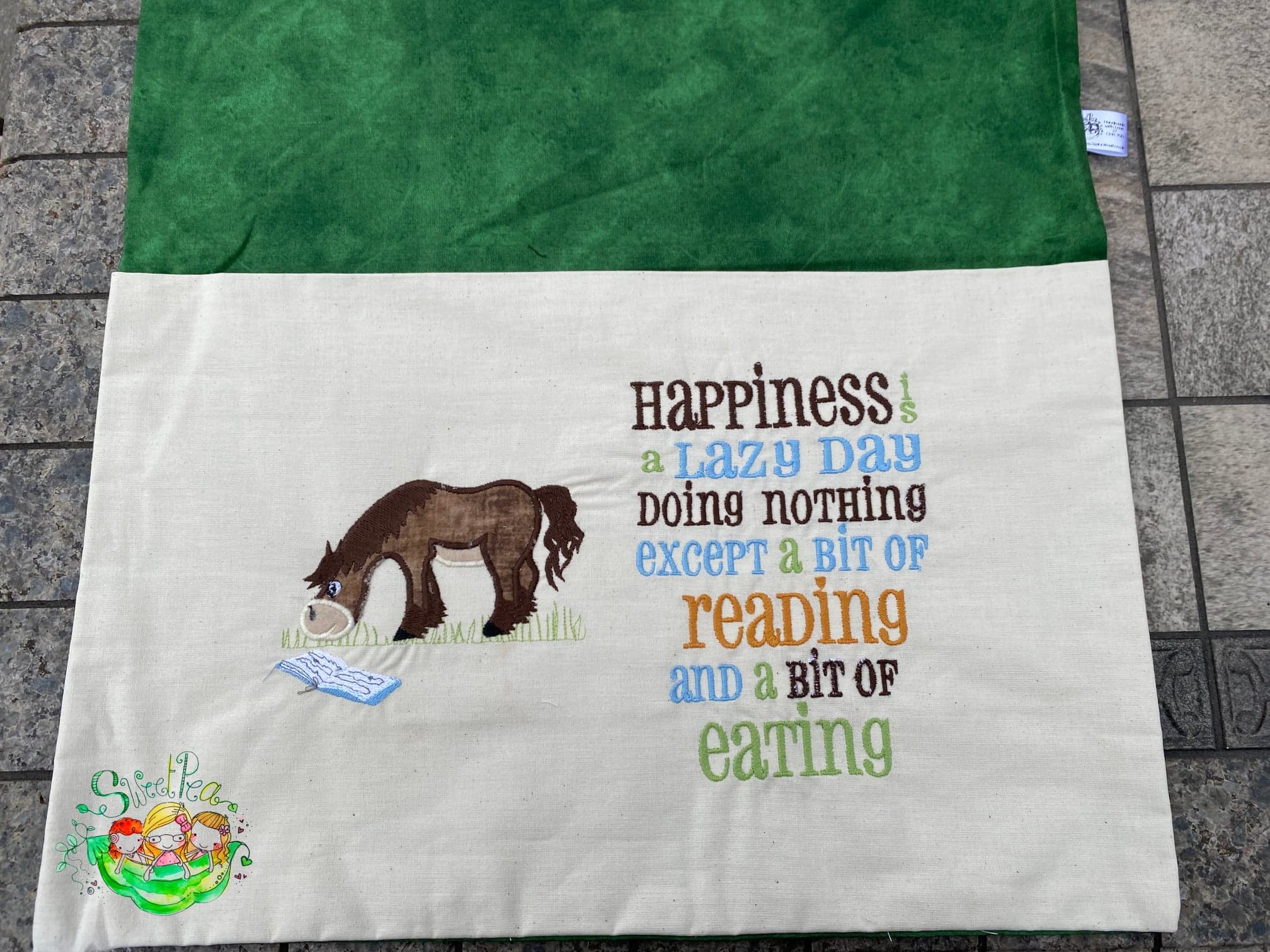 Sweetpea's Handmade Reading Cushion Collection - Horse