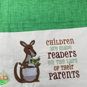 Sweetpea's Handmade Reading Cushion Collection - Kangaroo