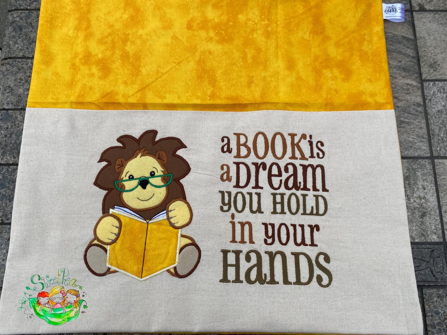 Sweetpea's Handmade Reading Cushion Collection - Lion