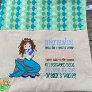 Sweetpea's Handmade Reading Cushion Collection - Mermaid
