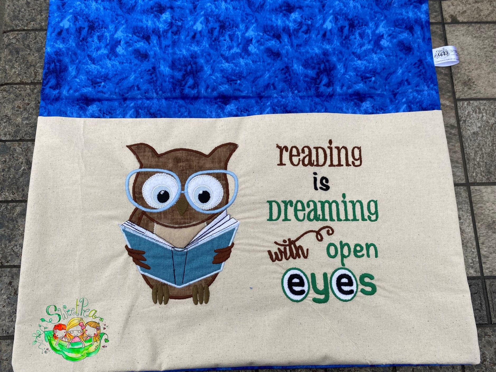Sweetpea's Handmade Reading Cushion Collection - Owl