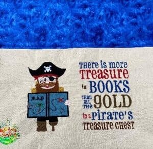 Sweetpea's Handmade Reading Cushion Collection - Pirate