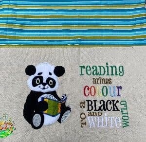 Sweetpea's Handmade Reading Cushion Collection - Panda
