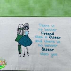Sweetpea's Handmade Reading Cushion Collection - Sister Friends