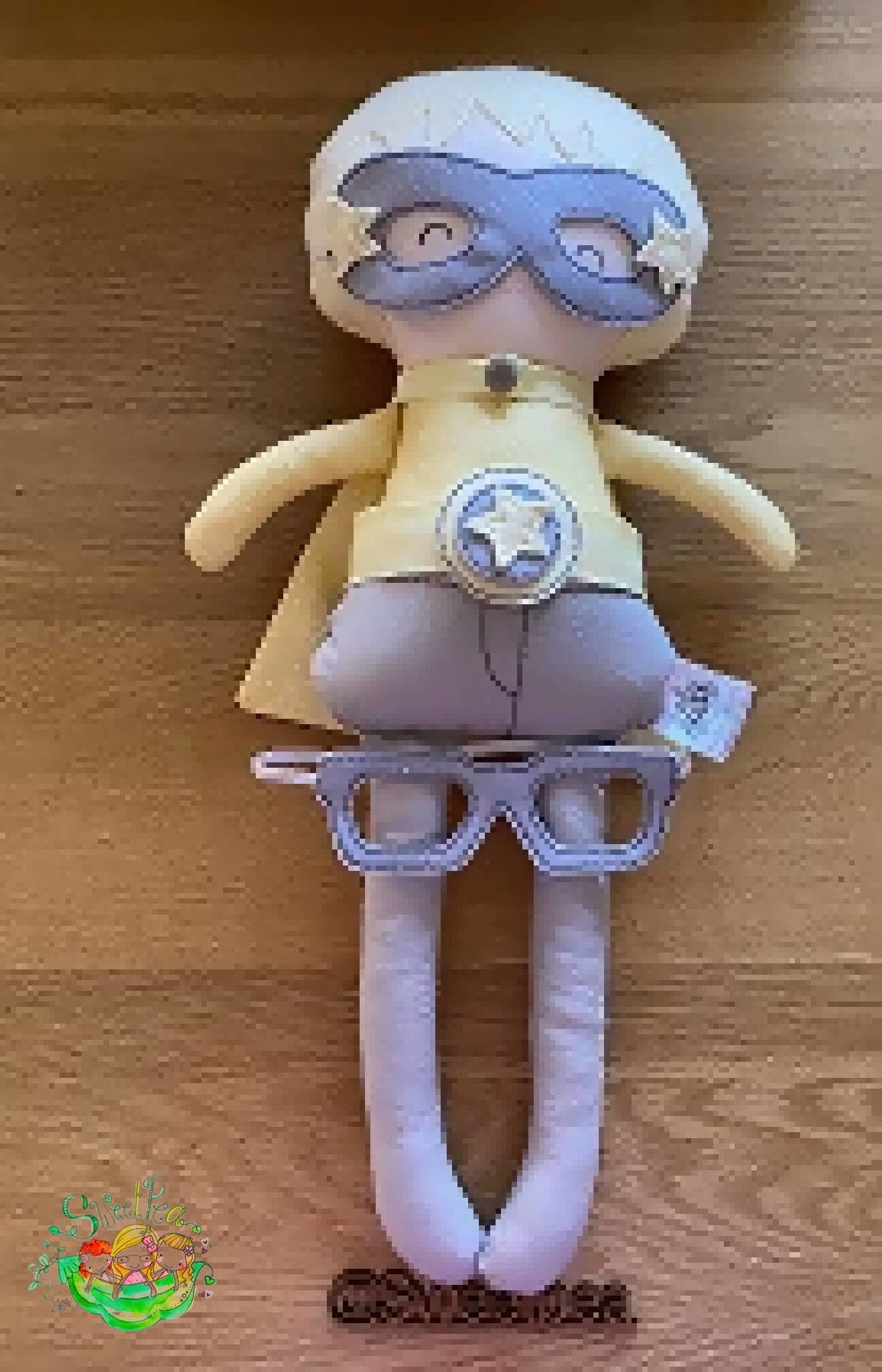 Sweetpea's Handmade Doll Collection - Superhero
