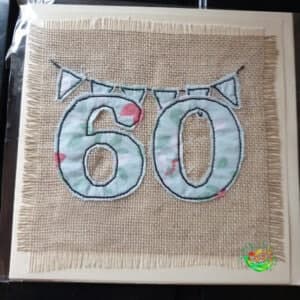 Sweetpea's Handmade Card Collection - Age Celebration 60