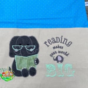 Sweetpea's Handmade Reading Cushion Collection - Elephant