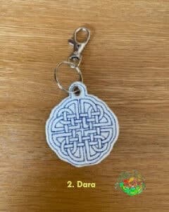 Sweetpea's Handmade Key Fob Collection - Celtic Dara Knot