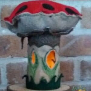 Sweetpea's Handmade Fairy House Collection - Mushroom