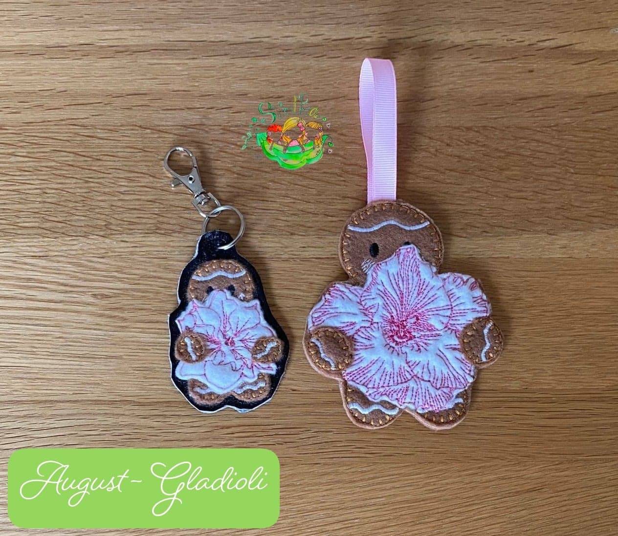 Sweetpea's Handmade Gingerbread Flower Collection - August Gladioli
