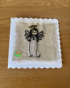 Sweetpea's Handmade Card Collection - Christmas Angel