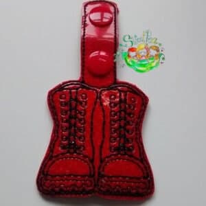 Sweetpea's Handmade Key Fob Collection - Army Boots