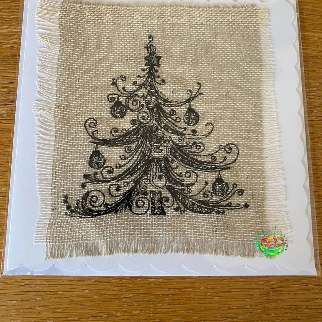 Sweetpea's Handmade Card Collection - Christmas Tree with Baubles
