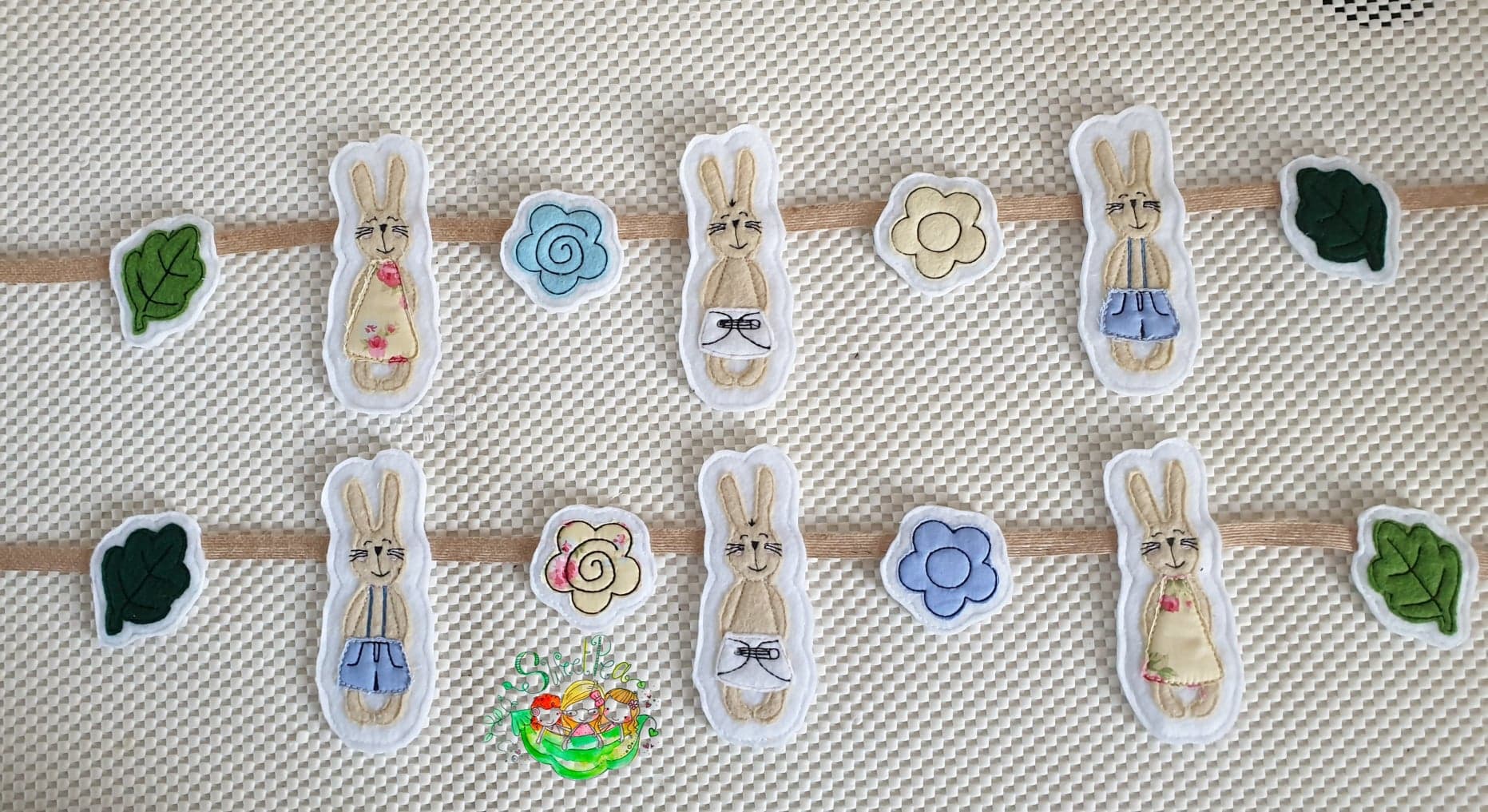 Sweetpea's Handmade Banner Collection - Bunny Pixie Banner