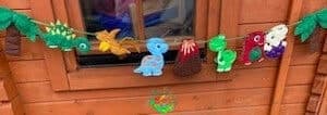 Sweetpea's Handmade Banner Collection - Dinosaur Banner