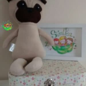 Sweetpea's Handmade Softie Collection - Dress Up Pug