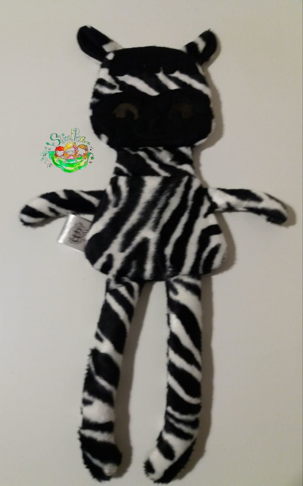 Sweetpea's Handmade Softie Collection - Dress Up Zebra