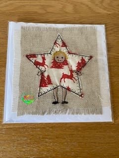 Sweetpea's Handmade Card Collection - Christmas Child Star