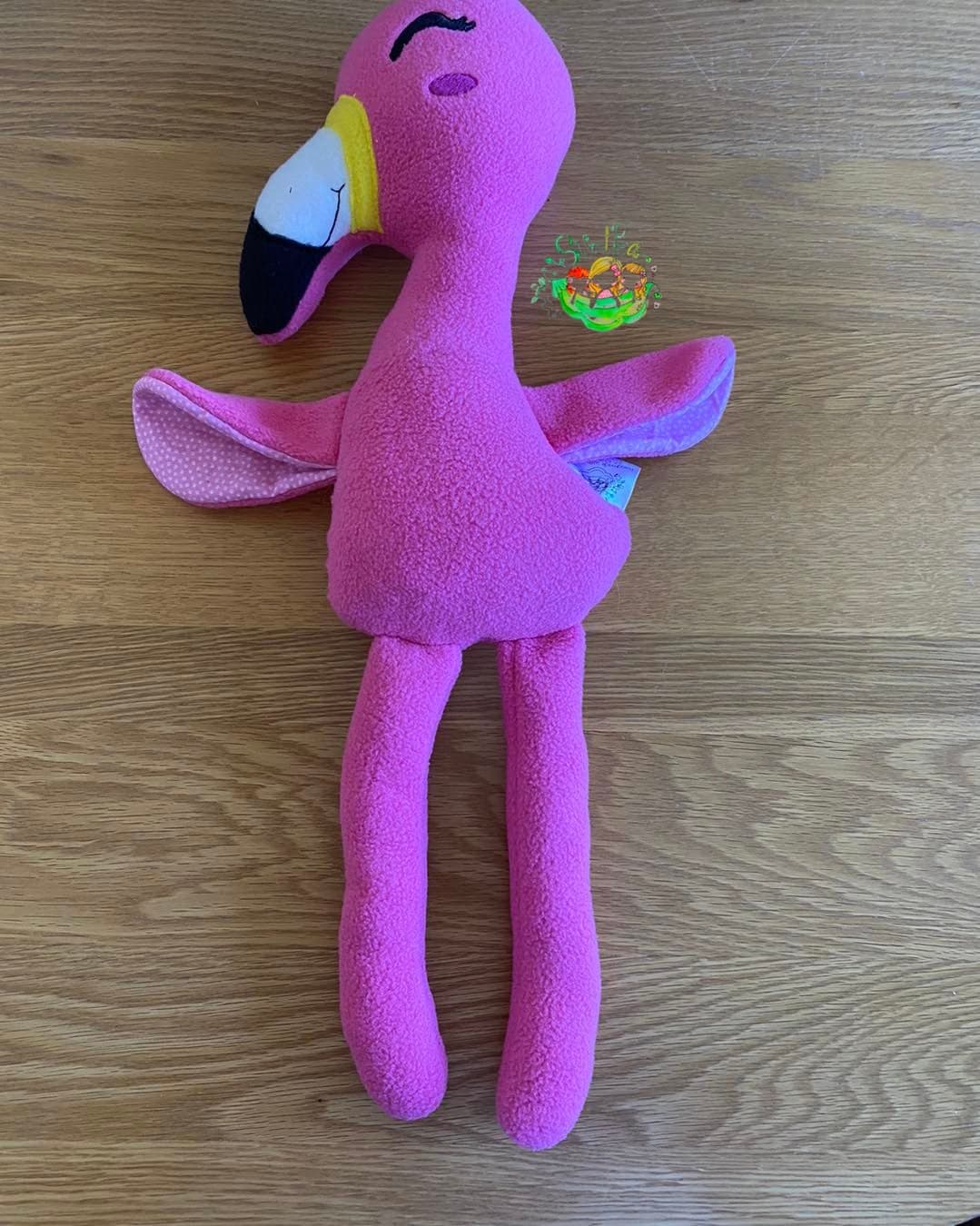 Sweetpea's Handmade Softie Collection - Flamingo