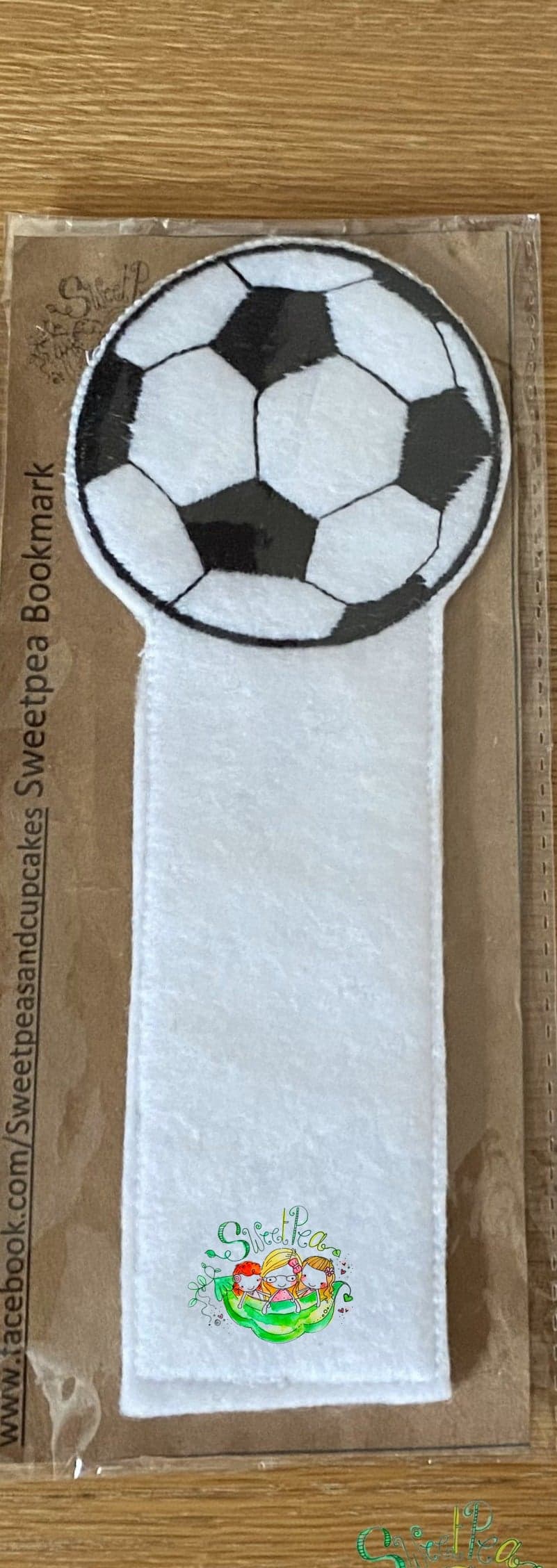 Sweetpea's Handmade Bookmark Collection - Football