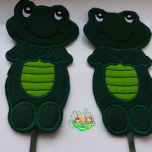 Sweetpea's Handmade Bookmark Collection - Crocodile