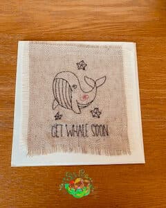 Sweetpea's Handmade Card Collection - Get Whale Soon