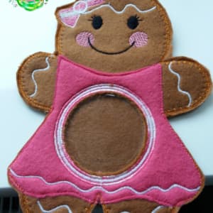 Sweetpea's Handmade Treat Bag Collection - Gingerbread Girl