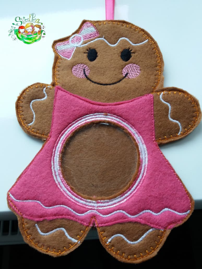 Sweetpea's Handmade Treat Bag Collection - Gingerbread Girl