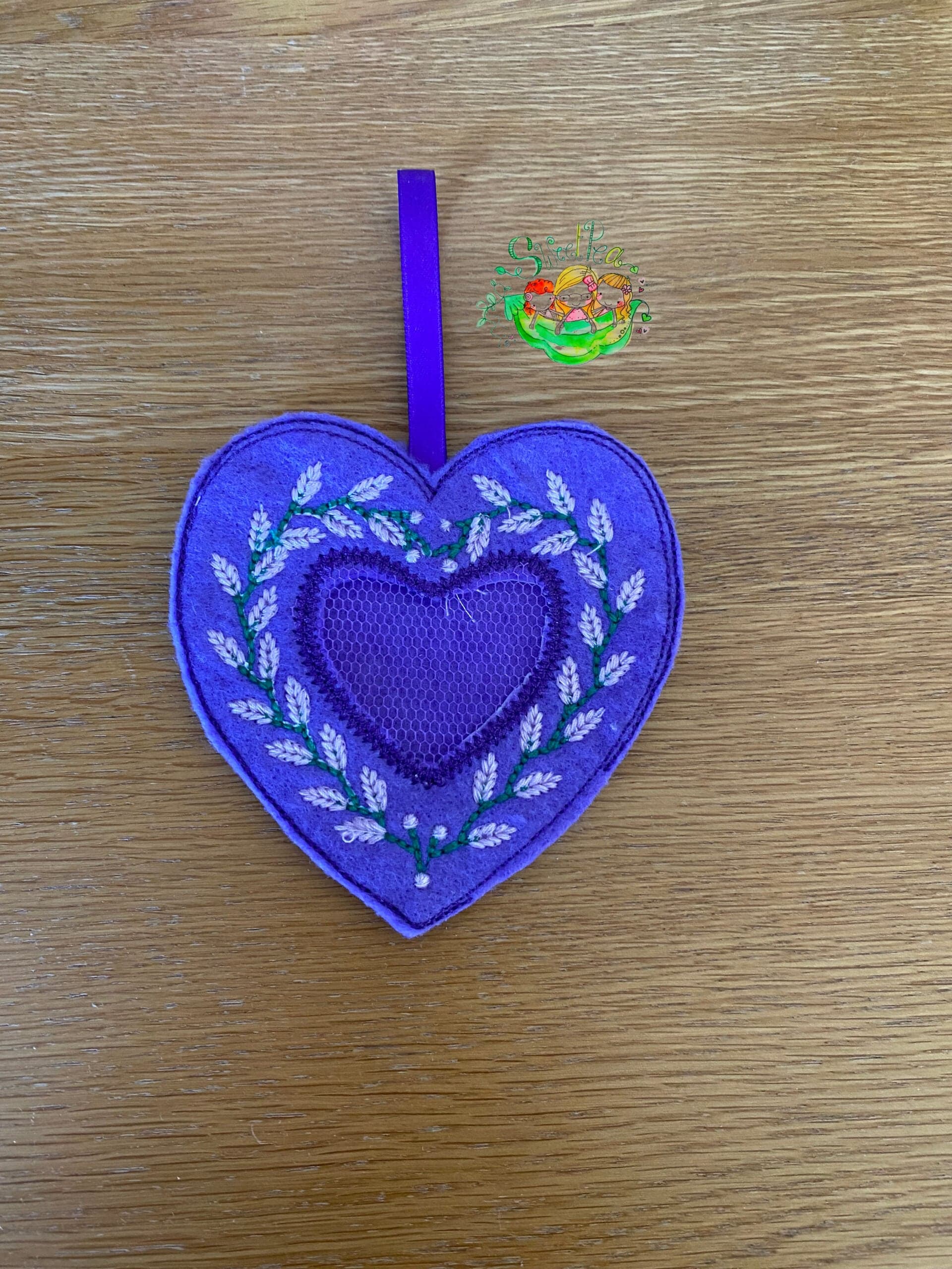 Sweetpea's Handmade Lavender Bag Collection - Heart