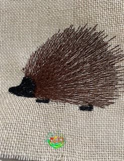 Sweetpea's Handmade Card Collection - Primitive Hedgehog