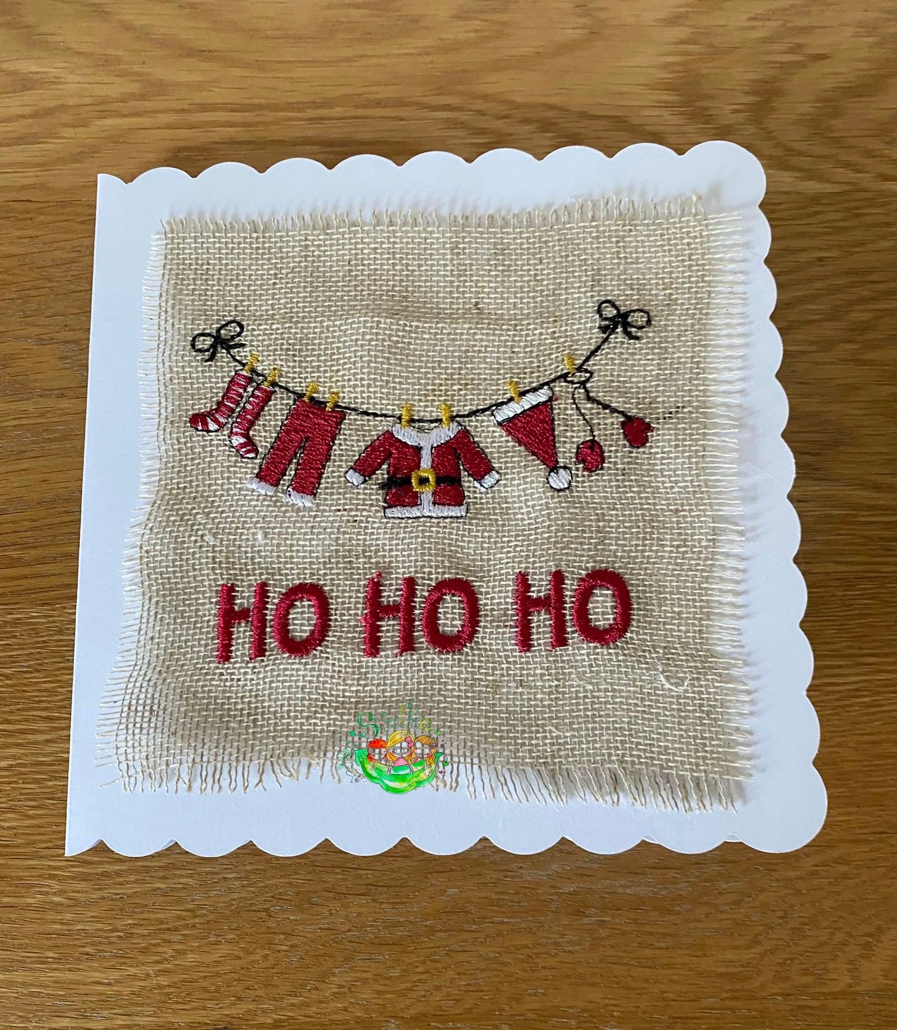 Sweetpea's Handmade Card Collection - Christmas Ho Ho Ho