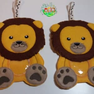 Sweetpea's Handmade Animal Treat Bag Collection - Lion