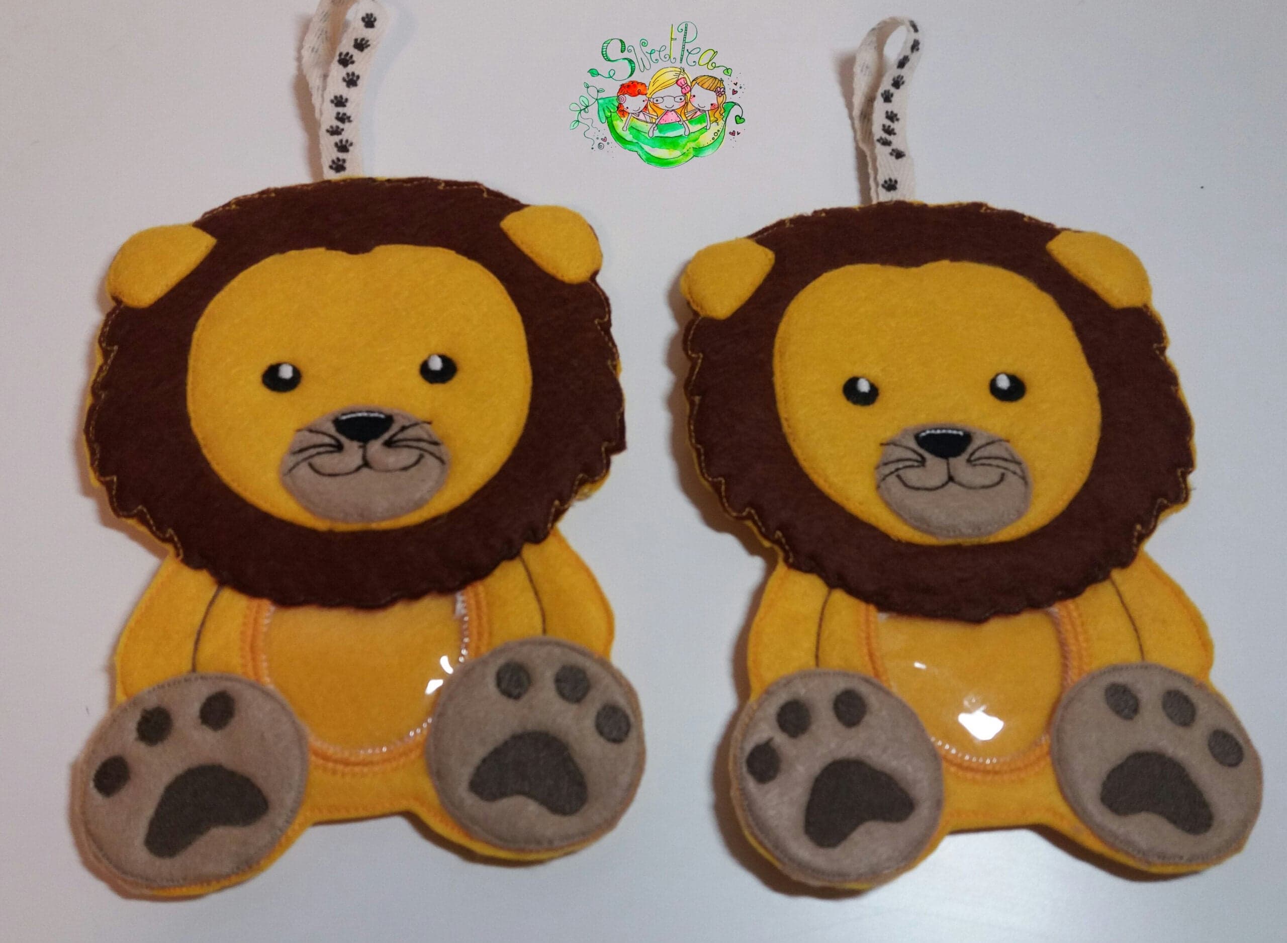 Sweetpea's Handmade Animal Treat Bag Collection - Lion