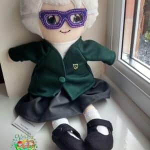 Sweetpea's Handmade Lookalike Doll Collection - Doll with School Uniform