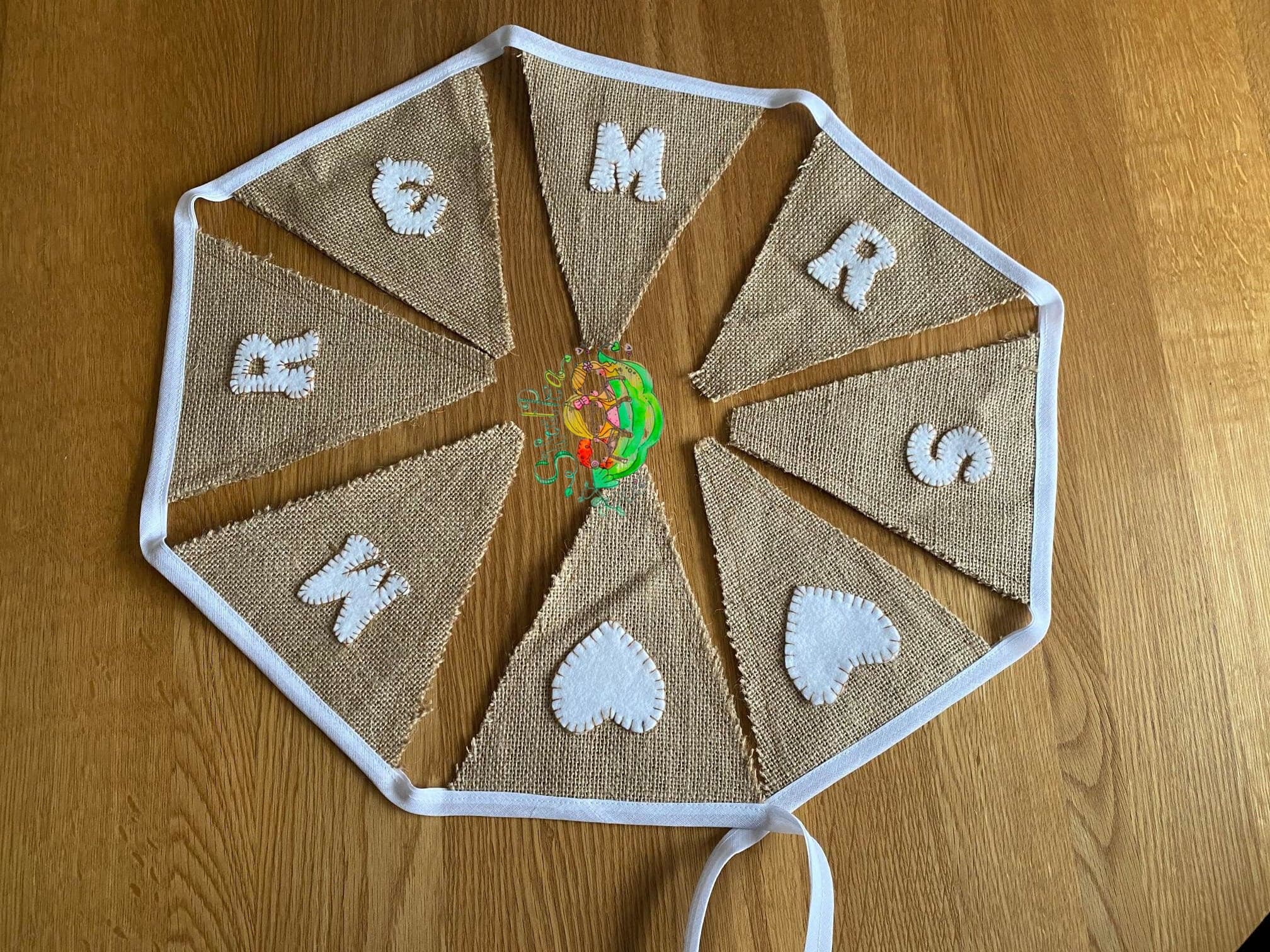 Sweetpea's Handmade Banner Collection - Wedding Mr & Mrs