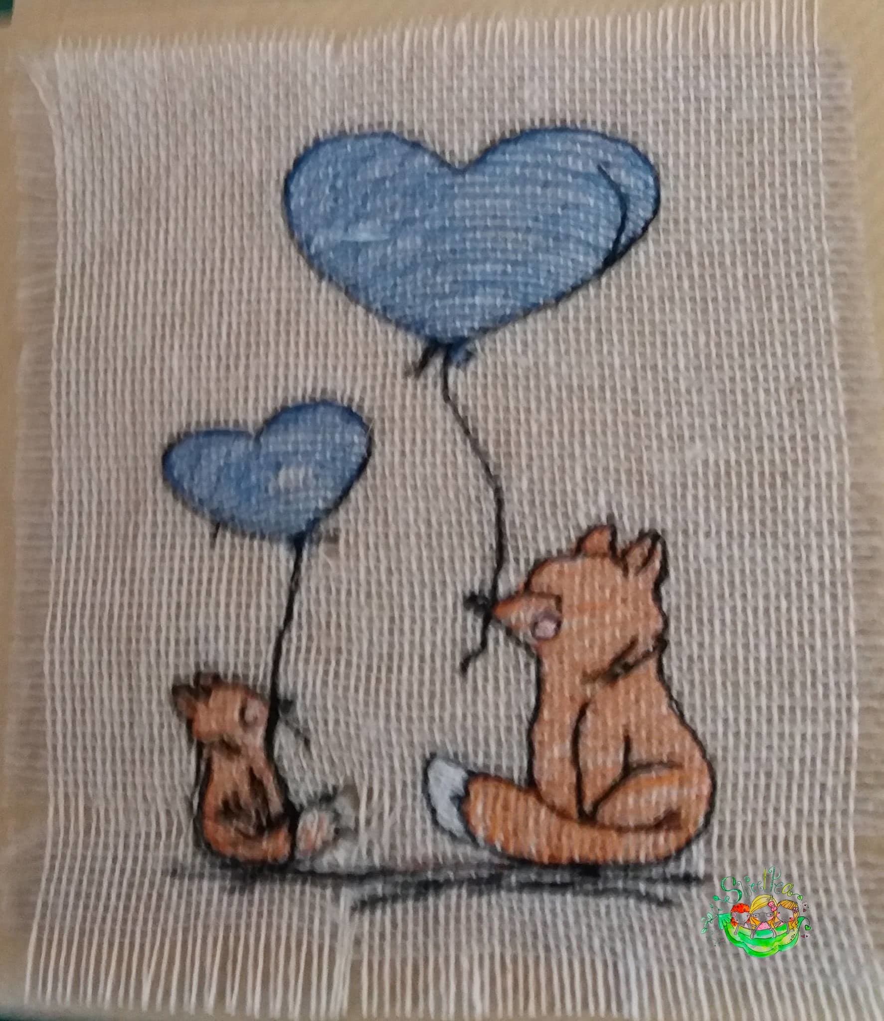 Sweetpea's Handmade Card Collection - Mum and Baby Fox