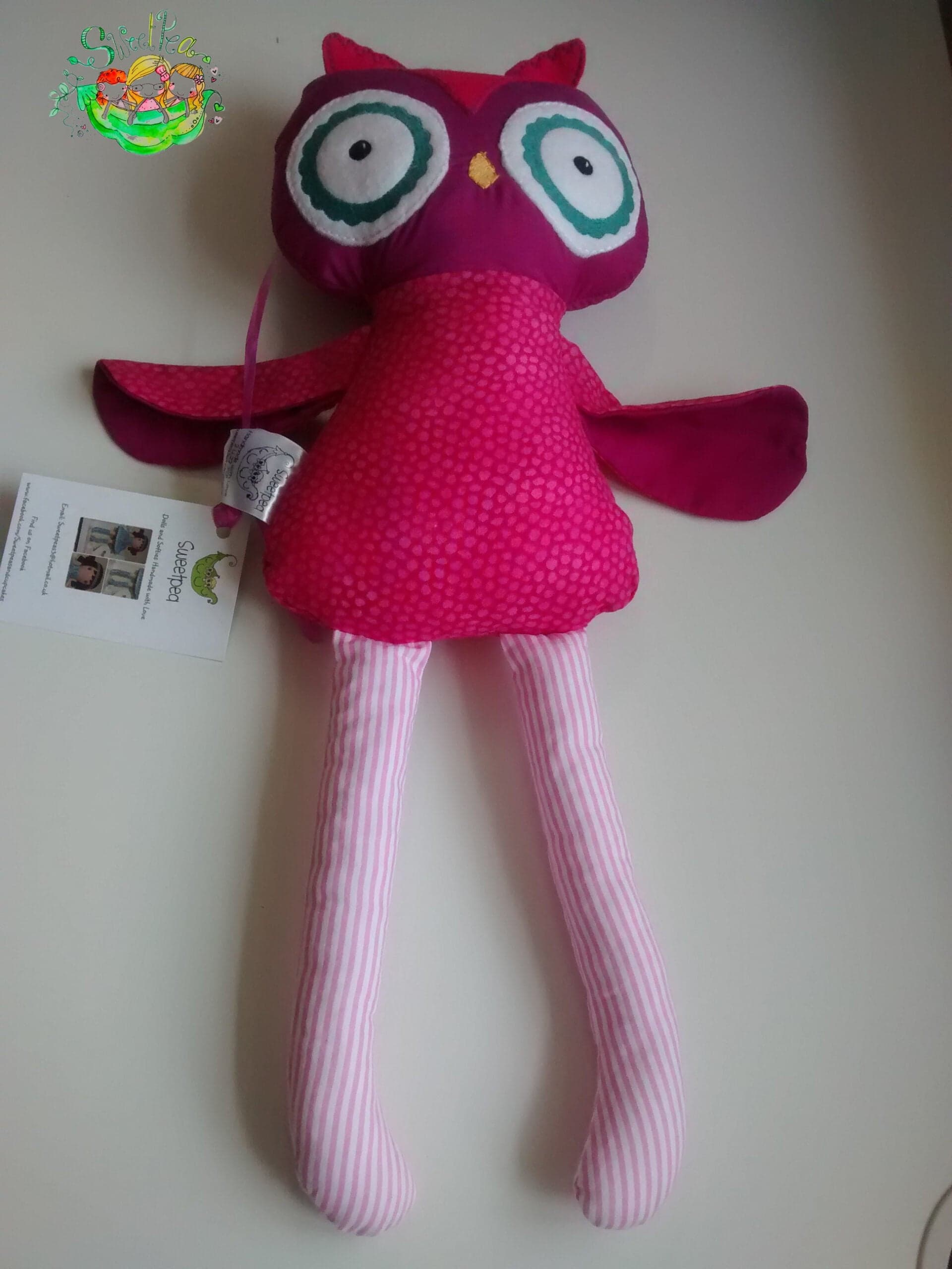 Sweetpea's Handmade Softie Collection - Owl