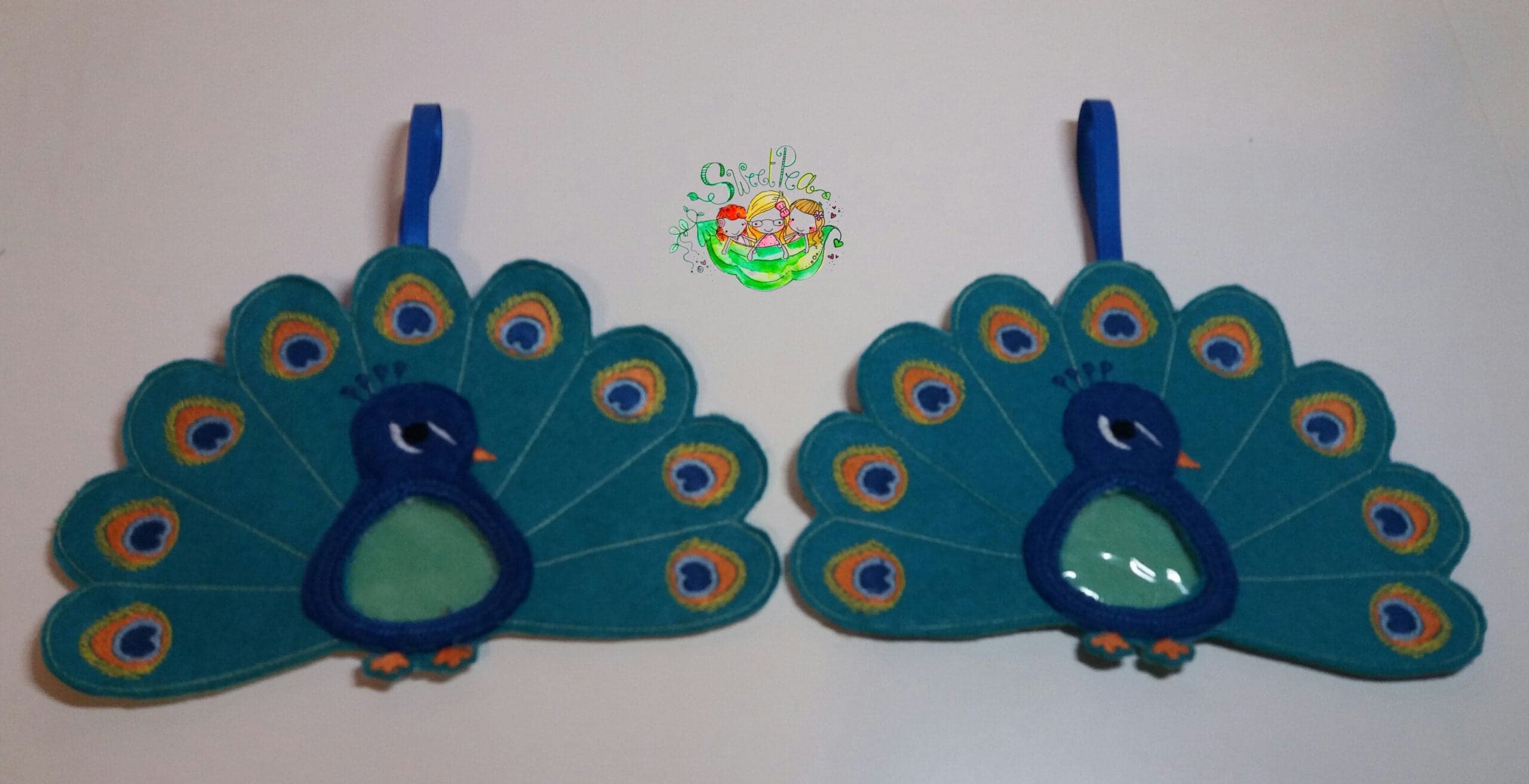 Sweetpea's Handmade Animal Treat Bag Collection - Peacock