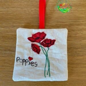 Sweetpea's Handmade Lavender Bag Collection - Poppies